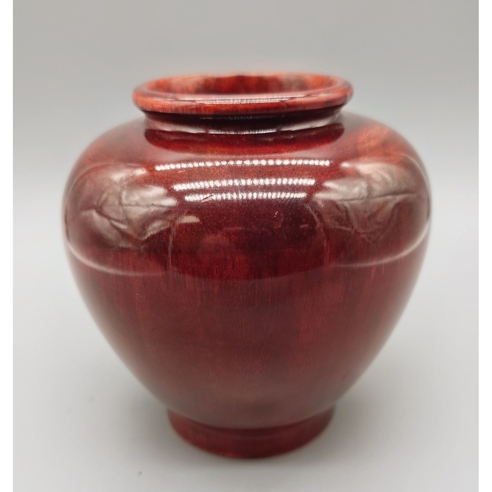 APM Company Limited Wood Vase 4.5" [I-19921]